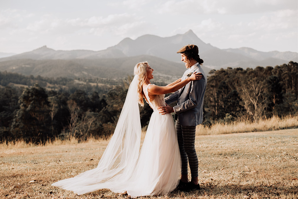 Hitched In Paradise Helicopter Elopements - Byron Bay - Midginbil Hill Wedding 