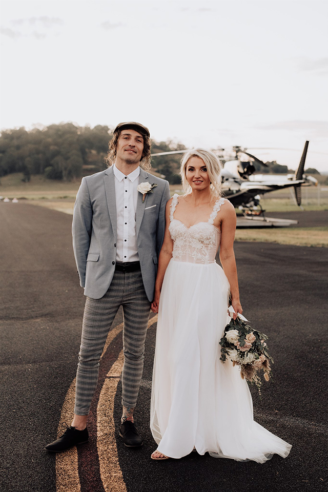 Byron Bay Helicopter Elopements - Hiitched In Paradise Weddings - Bonnie Ben 