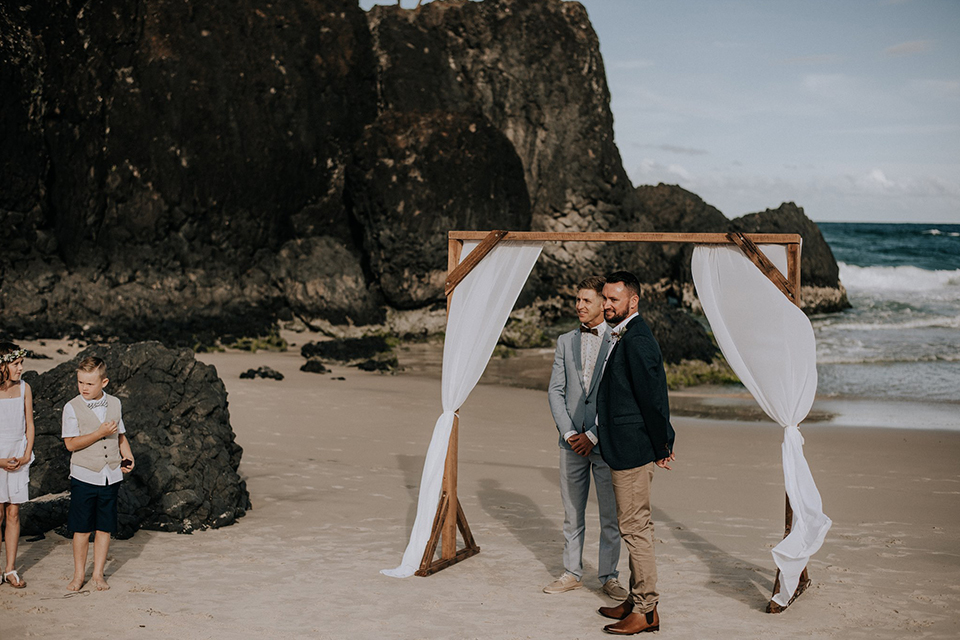 Dream Time Beach Elopement - Tweed Coast Wedding