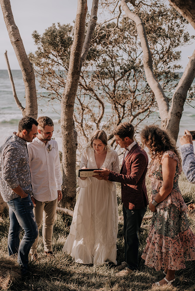 Hitched In Paradise Elopement- Little Watgeos - Byron Bay 
