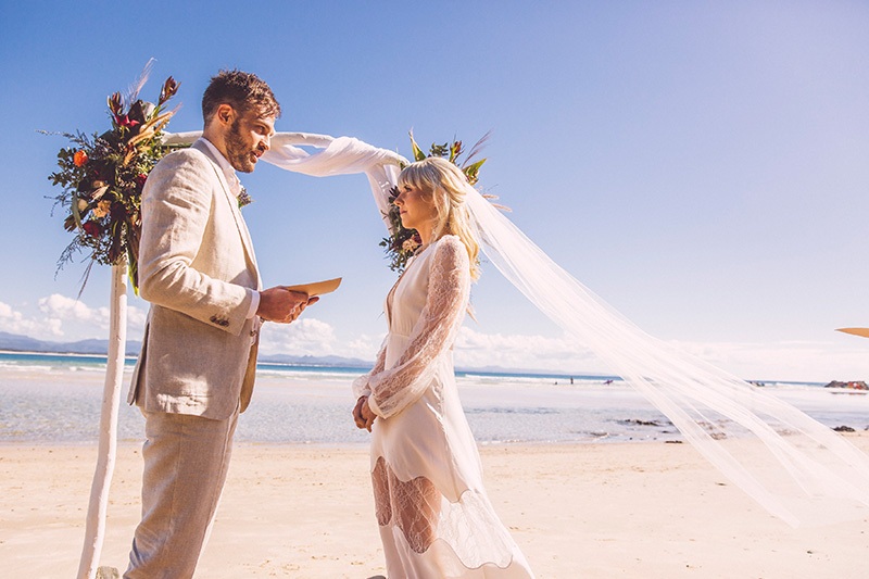 Hitched In Paradise - Byron Bay Beach Elopement Blog