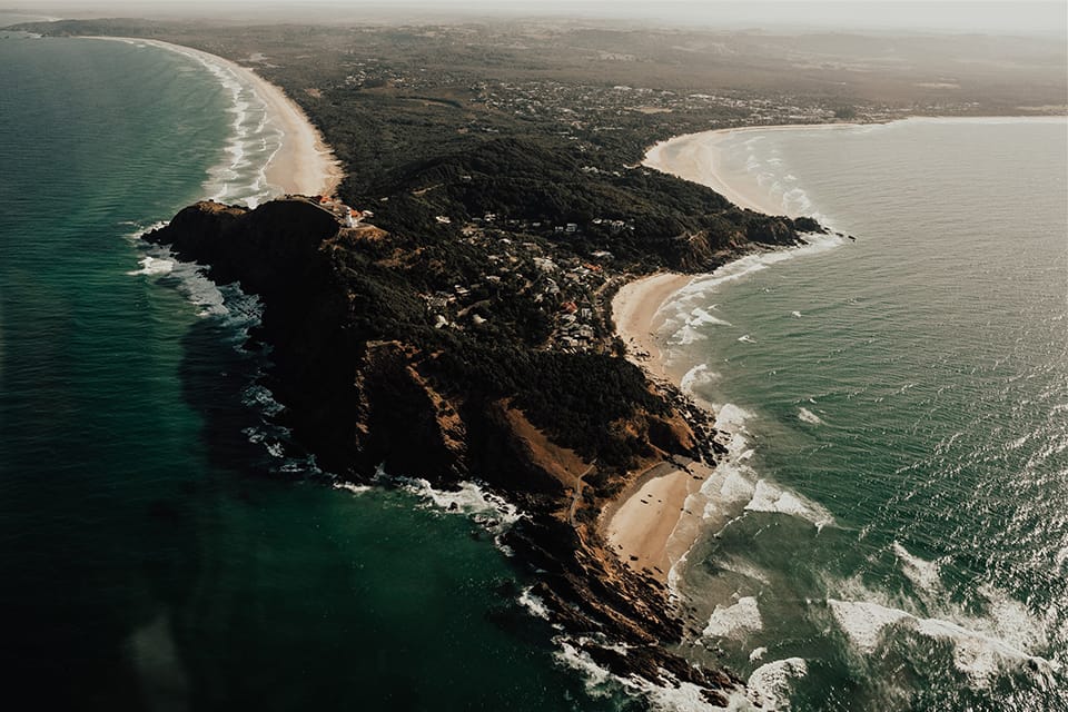 Byron Bay Helicopter Weddings - Hitched In Paradise Heli elopement