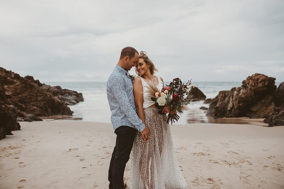 Byron Bay Beach Elopement at The Pass