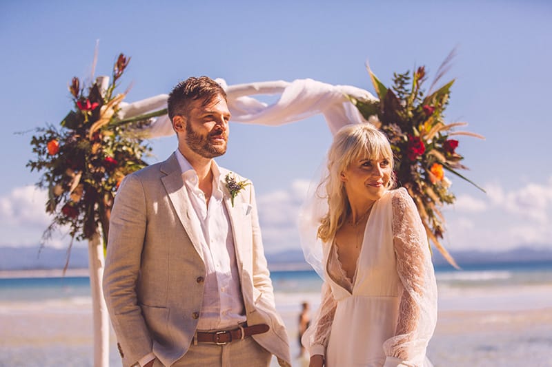 Hitched In Paradise Elopement – Byron Bay Wedding – Nick & Fiona Hitched In Paradise Elopement - Byron Bay Wedding - Nick & Fiona