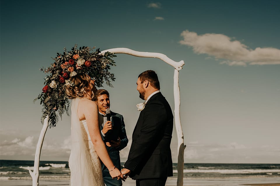 Gold Coast Elopement - Miami Beach Weddings - Hitched In Paradise - Benjamin Carlyle