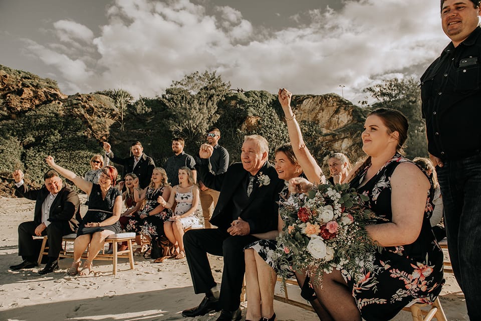 Gold Coast Elopement - Burleigh Heads Weddings - Hitched In Paradise