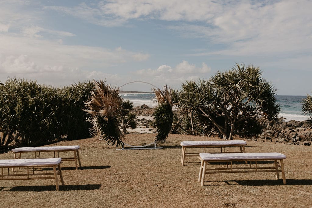 Hastings Point Elopement - Tweed Coast Wedding Styling
