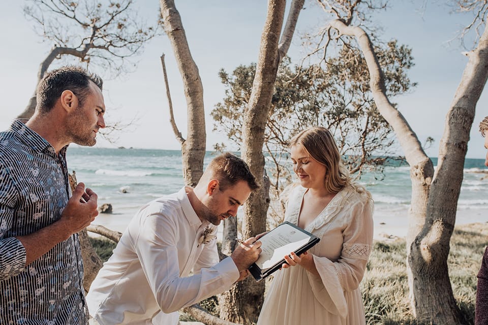 Hitched In Paradise Elopements – Little Watgeos – Byron Bay Hitched In Paradise Elopements - Little Watgeos - Byron Bay