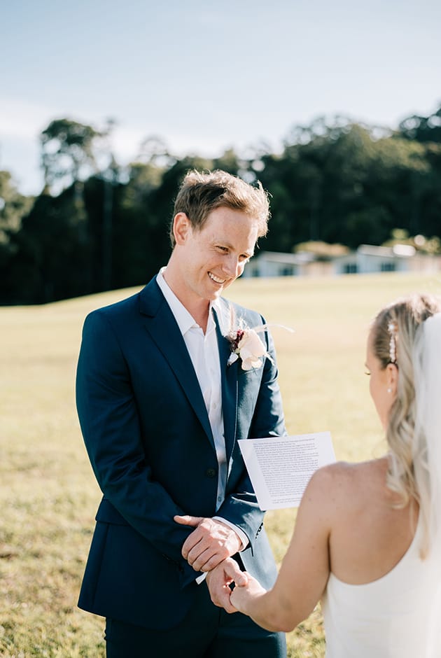 Hitched In Paradise Elopement - Ardeena Intimate Wedding Vow