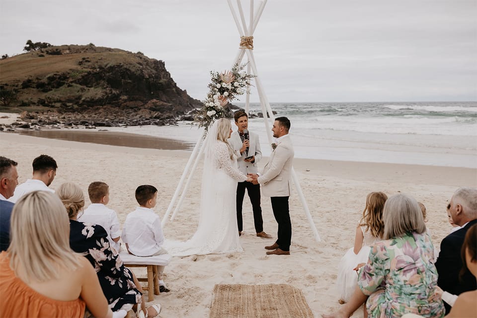 Cabarita Micro Wedding Maggies Beach